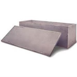 Concrete Flat Lid Box